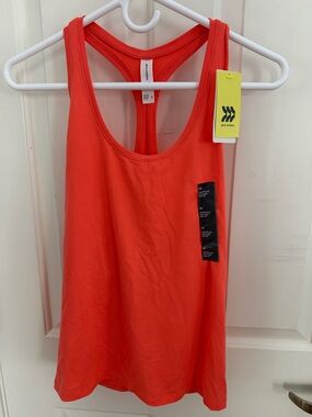 all in motion Bright Coral Racerback Tank